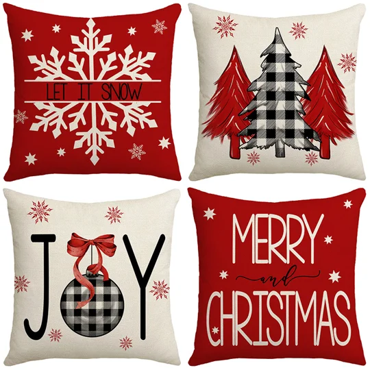 Christmas Pillow Cover 18x18 | Holiday Décor | KEEPSORA