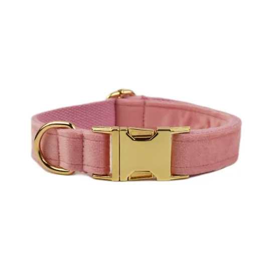 Personalized Velvet Dog Collar | Custom Name | KEEPSORA