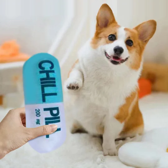 Plush Capsule Pet Sound Toy – 4 Colors | KEEPSORA