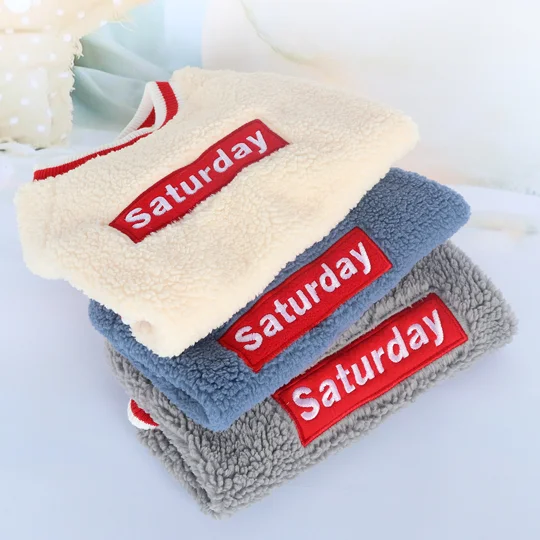 Soft Cotton Saturday Dog Clothes XS–XL | KEEPSORA