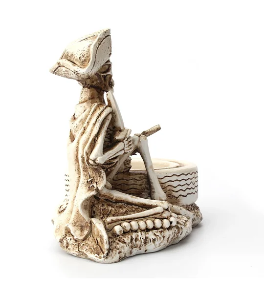 Skeleton Pirate Resin Ashtray