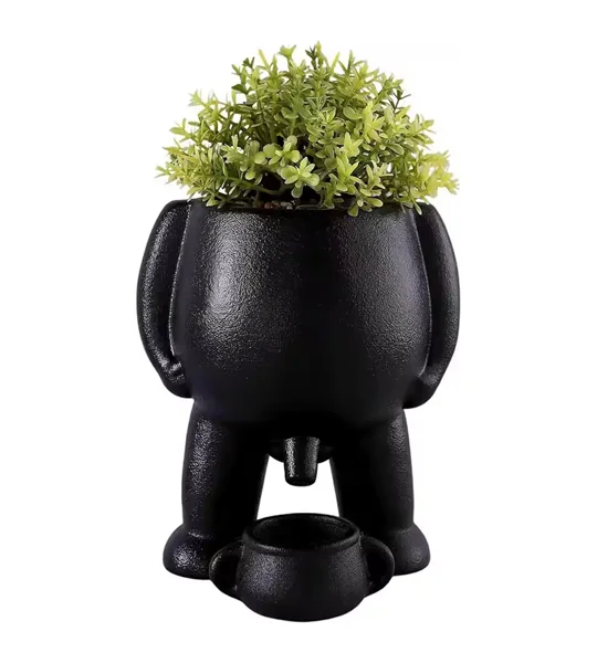 Funny Peeing Vase Planter – Whimsical Resin Succulent Pot & Novelty Garden Decor – FREE SHIPPING