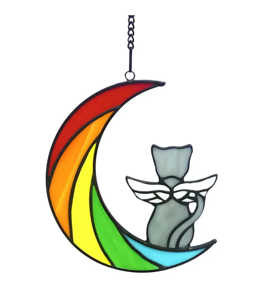 Cute Cat Acrylic Hanging Ornament – Cat Lover Window, Wall & Home Decoration – FREE SHIPPING