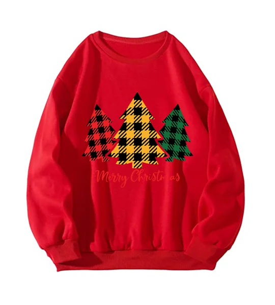 Women's Christmas Hoodie – Anime Cartoon Holiday Pullover in 7 Colors – S–2XL – FREE SHIPPING