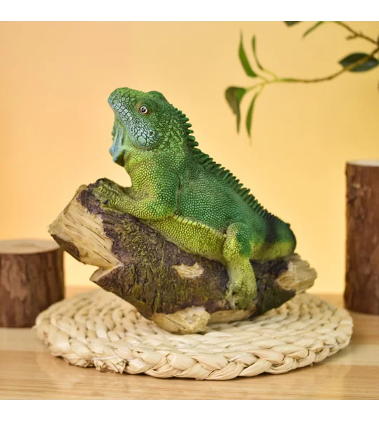 Lizard Ornament – Resin Reptile Figurine for Living Room & Wine Cabinet Decor – FREE SHIPPING