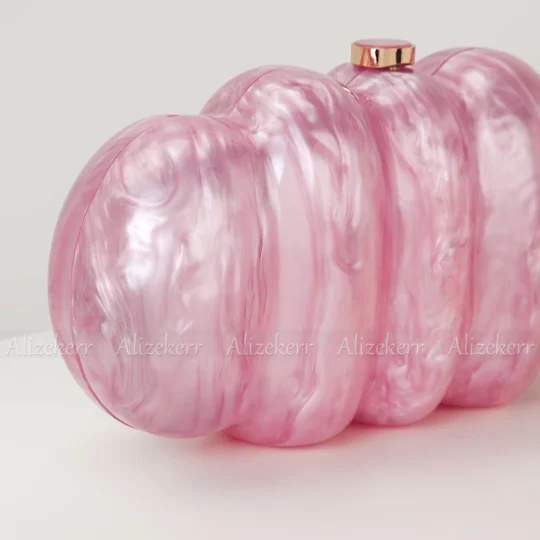 Elegant Shell-Shaped Evening Clutch Bag | Bridal Wedding Purse