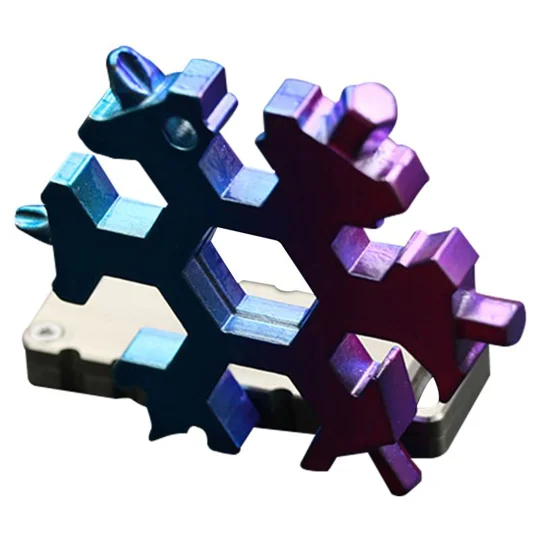 Snowflake Multitool Keychain Wrench | KEEPSORA