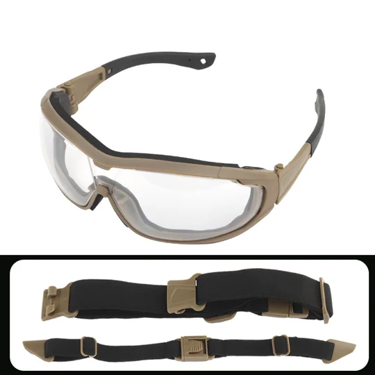 Tactical Outdoor Windproof Goggles | Anti-Fog Lens
