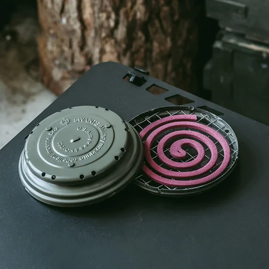 Outdoor Mosquito Coil Holder | Galvanized Metal