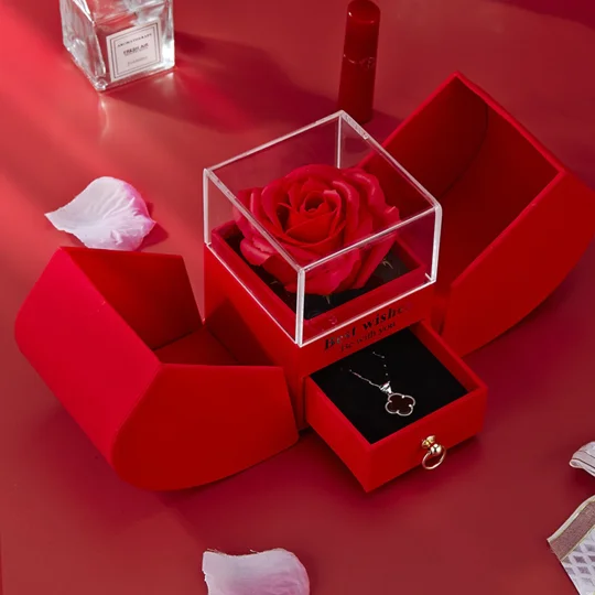 Apple Rose Gift Box | Romantic Gift Packaging | KEEPSORA