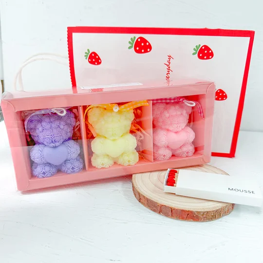 Strawberry Scented Candle Gift Box | KEEPSORA