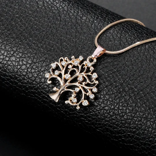 Tree of Life CZ Zircon Necklace for Women | KEEPSORA