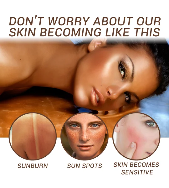 Self-Tanning Moisturizing Cream – Sun-Kissed Glow Skin Care Coconut & Walnut Oils – FREE SHIPPING