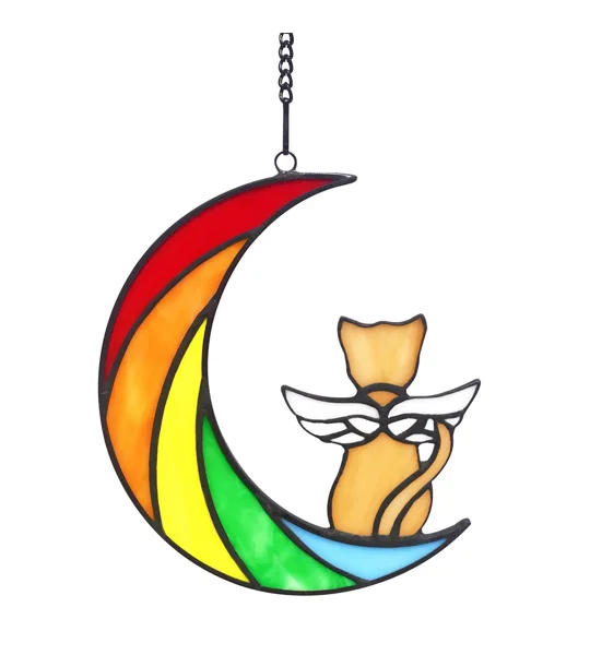 Cute Cat Acrylic Hanging Ornament – Cat Lover Window, Wall & Home Decoration – FREE SHIPPING