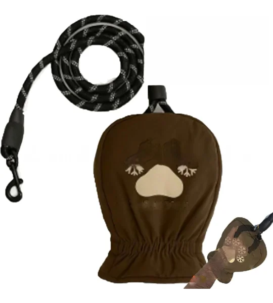 Waterproof Dog Walking Glove with Leash | Winter Pet Gear
