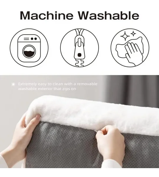 Washable Plush Dog & Cat Sofa Bed | Cozy Pet Couch