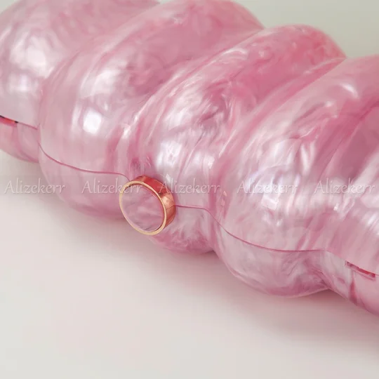 Elegant Shell-Shaped Evening Clutch Bag | Bridal Wedding Purse