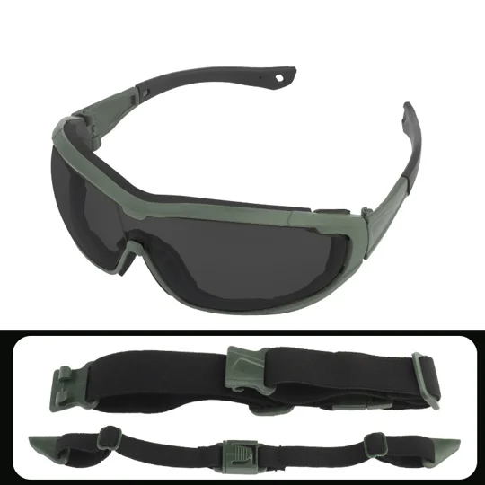 Tactical Outdoor Windproof Goggles | Anti-Fog Lens