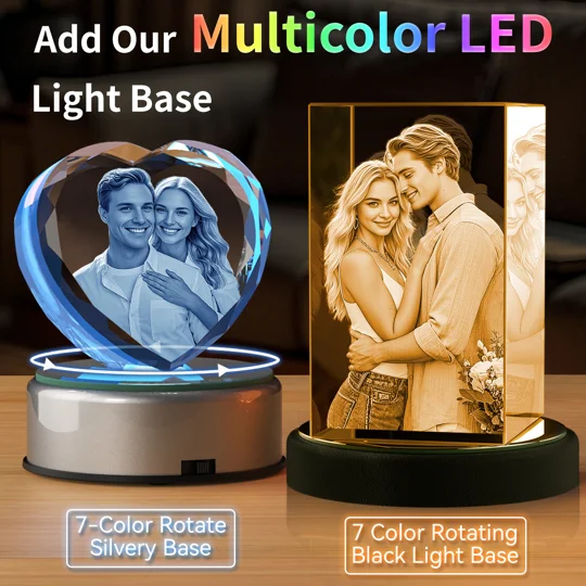 Personalized 3D Crystal Photo Gift | KEEPSORA