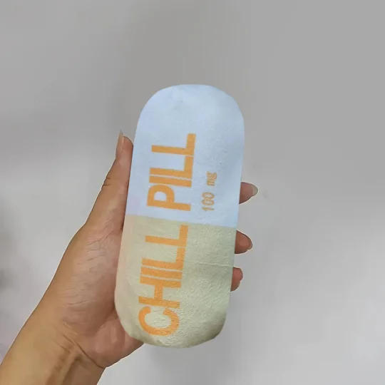 Plush Capsule Pet Sound Toy – 4 Colors | KEEPSORA