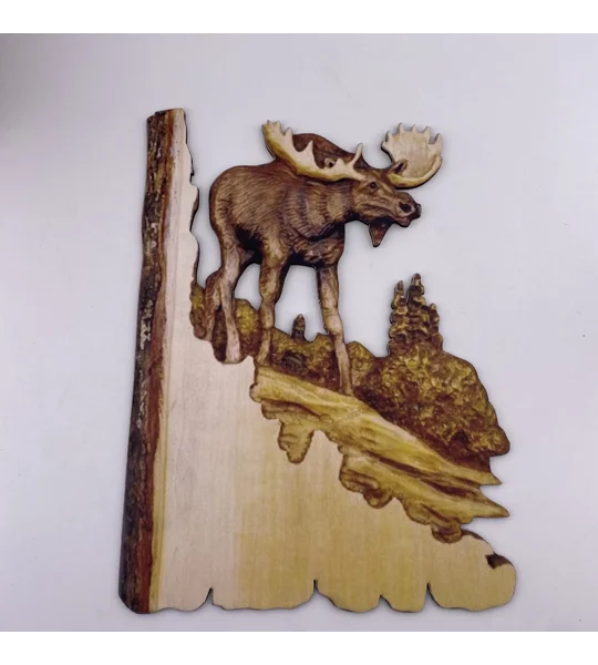 Animal Carving Wall Hanging – Chinese Zodiac-Inspired Home Décor Anniversary Gift – FREE SHIPPING