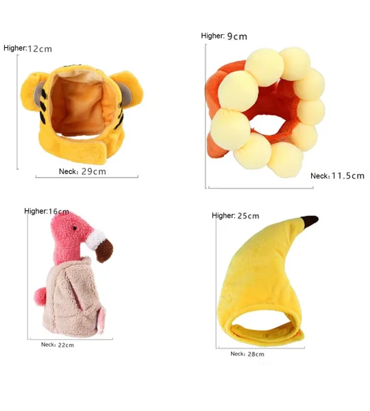 Cute Cotton Pet Hat for Cats & Small Dogs – Adjustable Party Cap & Photo Prop – FREE SHIPPING