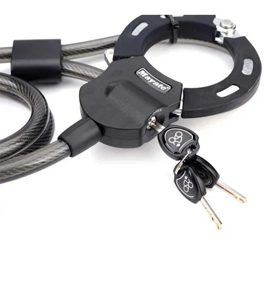 Heavy-Duty Scooter & Bike Security Lock – Steel Cable Key Lock – FREE SHIPPING