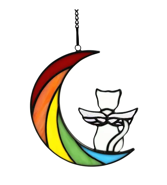 Cute Cat Acrylic Hanging Ornament – Cat Lover Window, Wall & Home Decoration – FREE SHIPPING