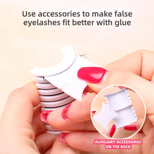 Self-Adhesive Eyelash Strips | Waterproof 10-Pack