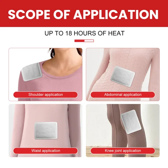 Self-Heating Body Warmer Patches | Up to 10 Hours of Warmth