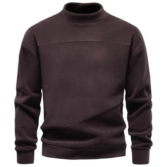 Men's Loose Fit Half Collar Sweatshirt | KEEPSORA