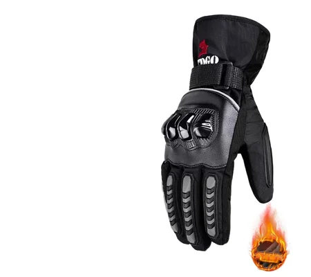 Men's Motorcycle Riding Gloves – Protective Shell Motorcycle Gloves