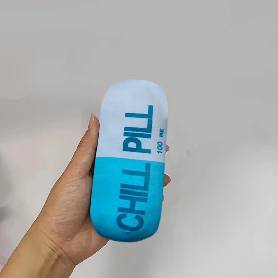 Plush Capsule Pet Sound Toy – 4 Colors | KEEPSORA