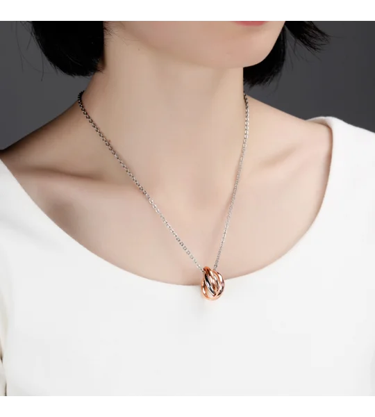 Her King His Queen Crown Couple Necklaces – Matching Titanium Steel Pendant Set for Couples