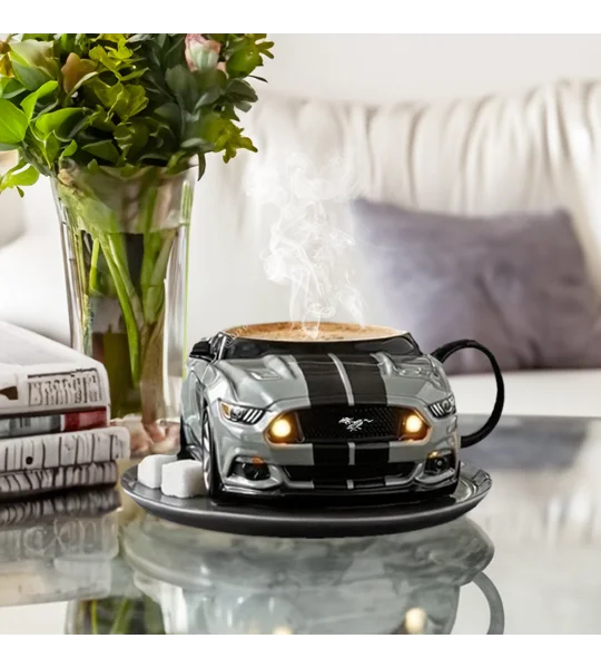 Car-Shaped Stainless Steel Coffee Mug – Novelty Classic Car Cup – FREE SHIPPING