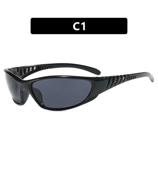 Futuristic Y2K Sunglasses for Women – Retro Millennium Statement Shades & Streetwear Eyewear – FREE