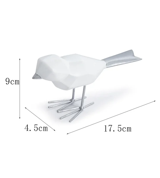 Minimalist Pigeon Ornament – Resin Bird Figurine for Living Room & Modern Home Decor – FREE SHIPPING