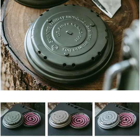 Outdoor Mosquito Coil Holder | Galvanized Metal