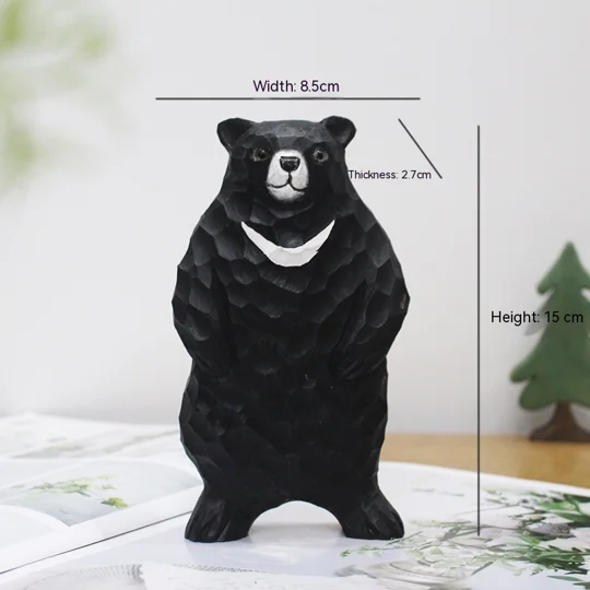 Cute Wooden Animal Figurines | KEEPSORA