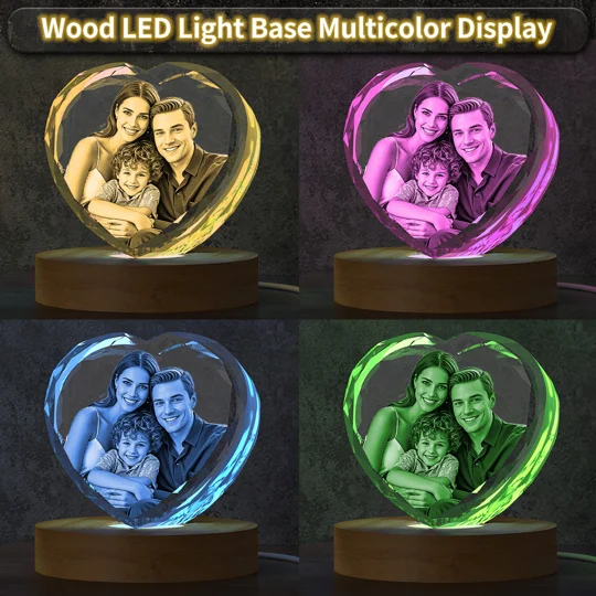 Personalized 3D Crystal Photo Gift | KEEPSORA