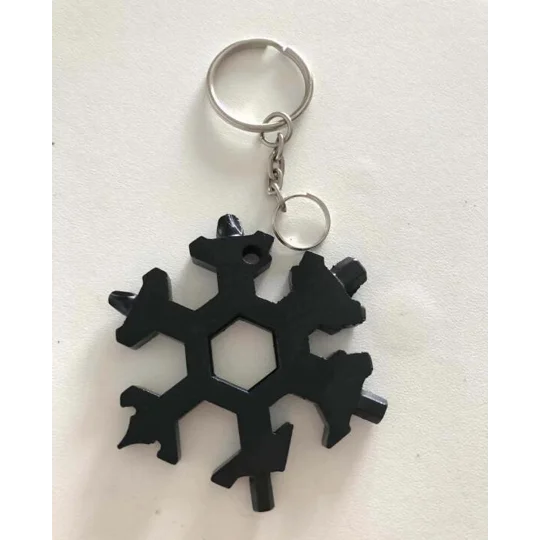 Snowflake Multitool Keychain Wrench | KEEPSORA