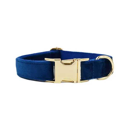 Personalized Velvet Dog Collar | Custom Name | KEEPSORA