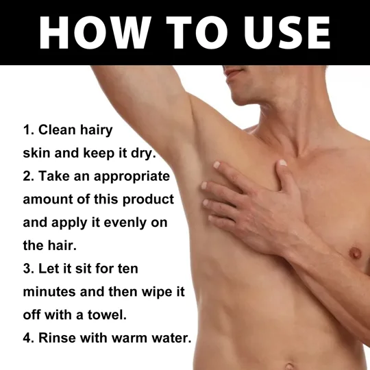 Men's Hair Removal Cream with Aloe Vera | KEEPSORA