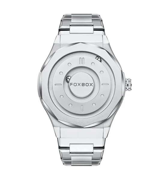 FOXBOX Magnetic Levitation Men's Watch – High-Tech Stainless Steel Concept Quartz Watch – FREE SHIPP