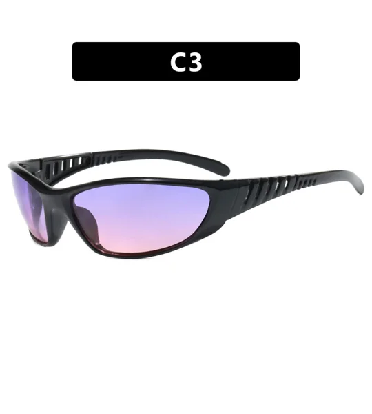 Futuristic Y2K Sunglasses for Women – Retro Millennium Statement Shades & Streetwear Eyewear – FREE