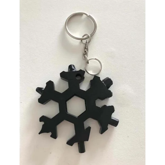 Snowflake Multitool Keychain Wrench | KEEPSORA