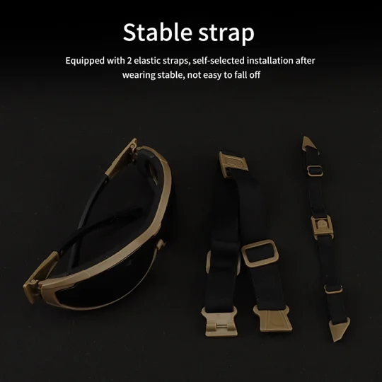 Tactical Outdoor Windproof Goggles | Anti-Fog Lens