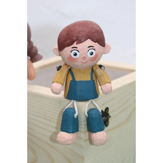 Cute Wooden Animal Figurines | KEEPSORA