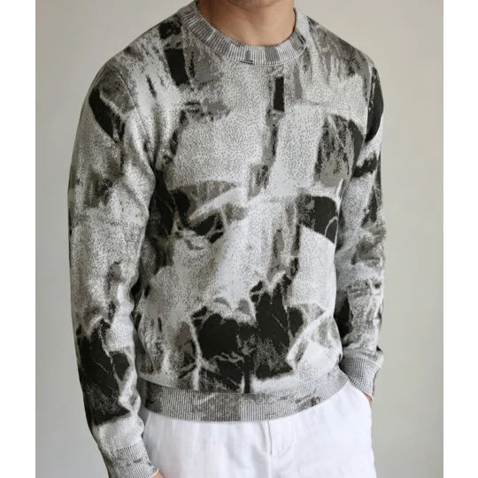 Men's Loose Fit Crewneck Sweater | KEEPSORA