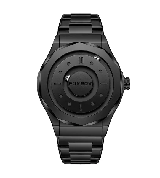 FOXBOX Magnetic Levitation Men's Watch – High-Tech Stainless Steel Concept Quartz Watch – FREE SHIPP
